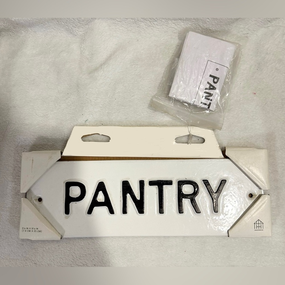 Hearth & Hand Farmhouse Pantry Sign